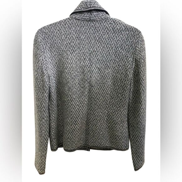 Vintage Women’s Escada Mohair Jacket | Gray Blazer with Sequin Flowers | - Picture 2 of 7